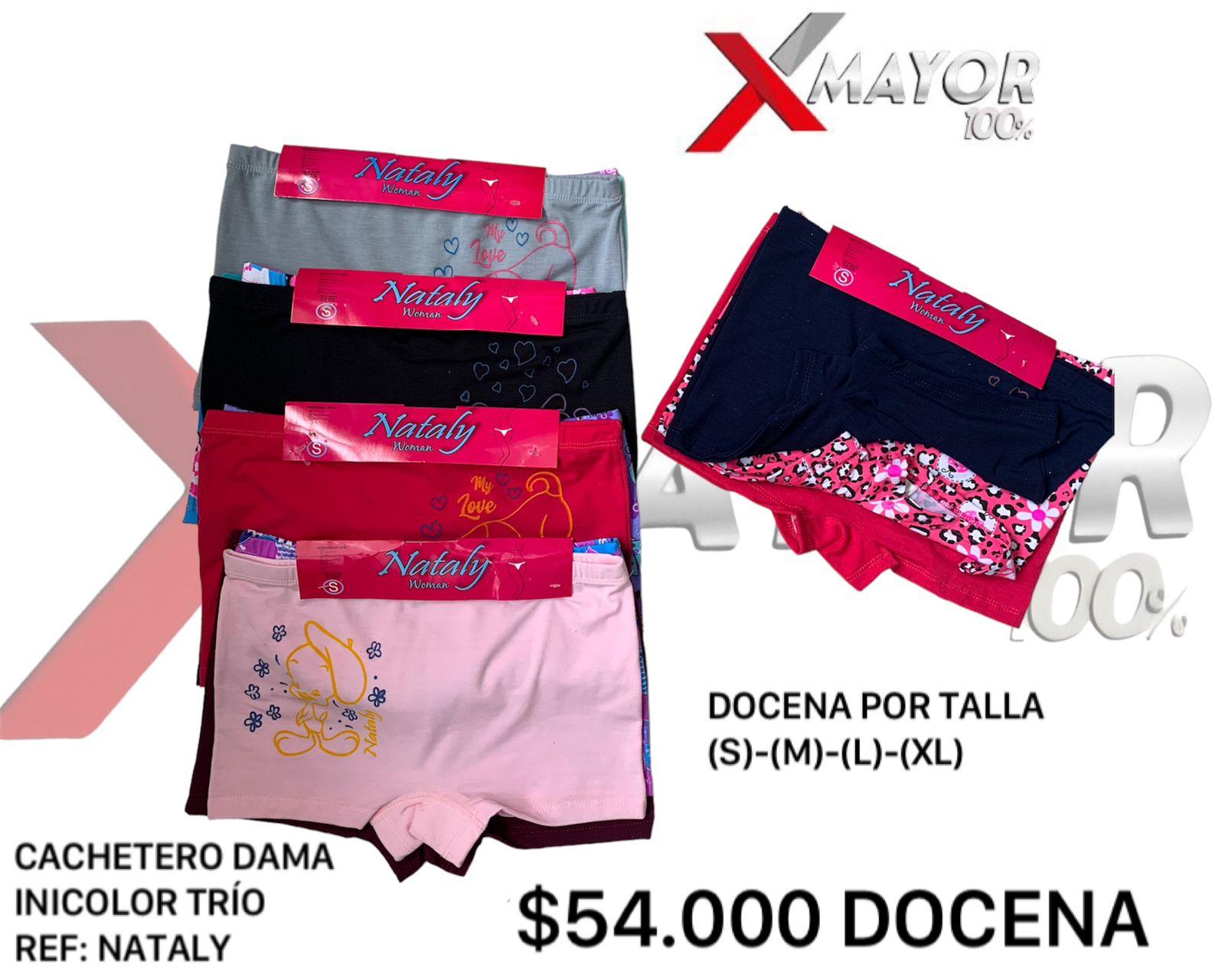 Cachetero Unicolor Trio NATALY