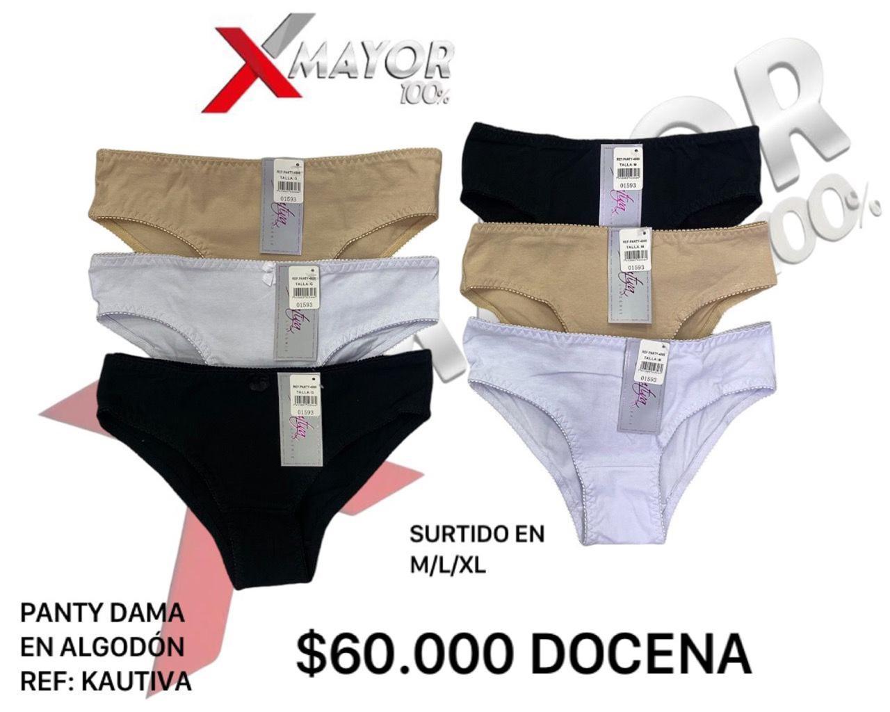 Panty Algodon KAUTIVA