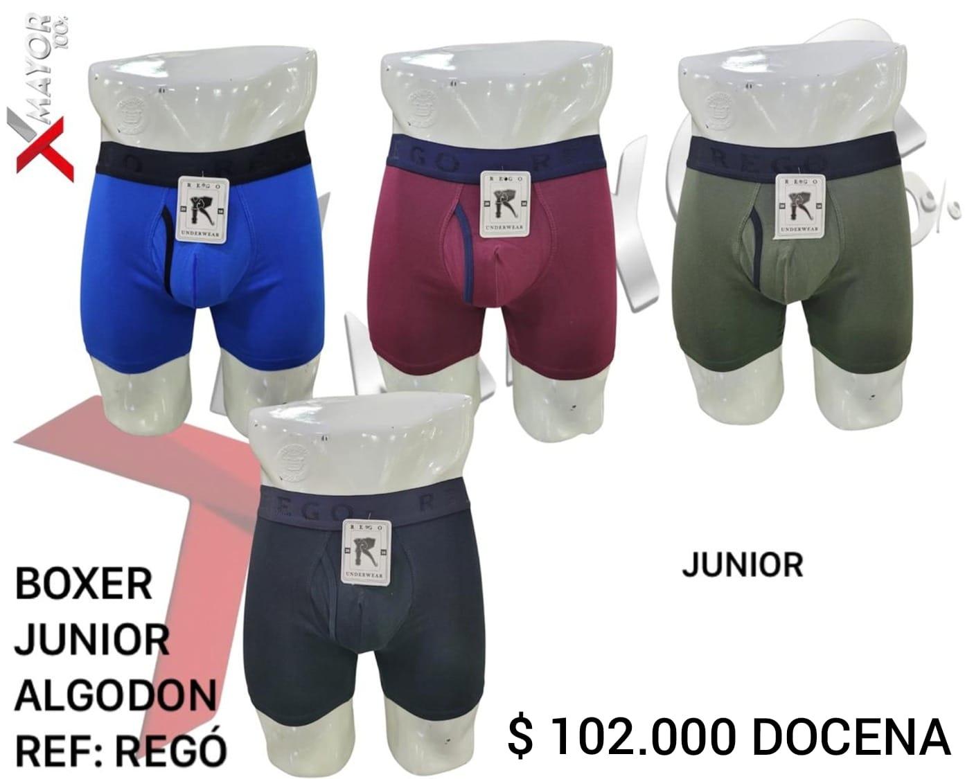 Boxer Junior Algodon REGO