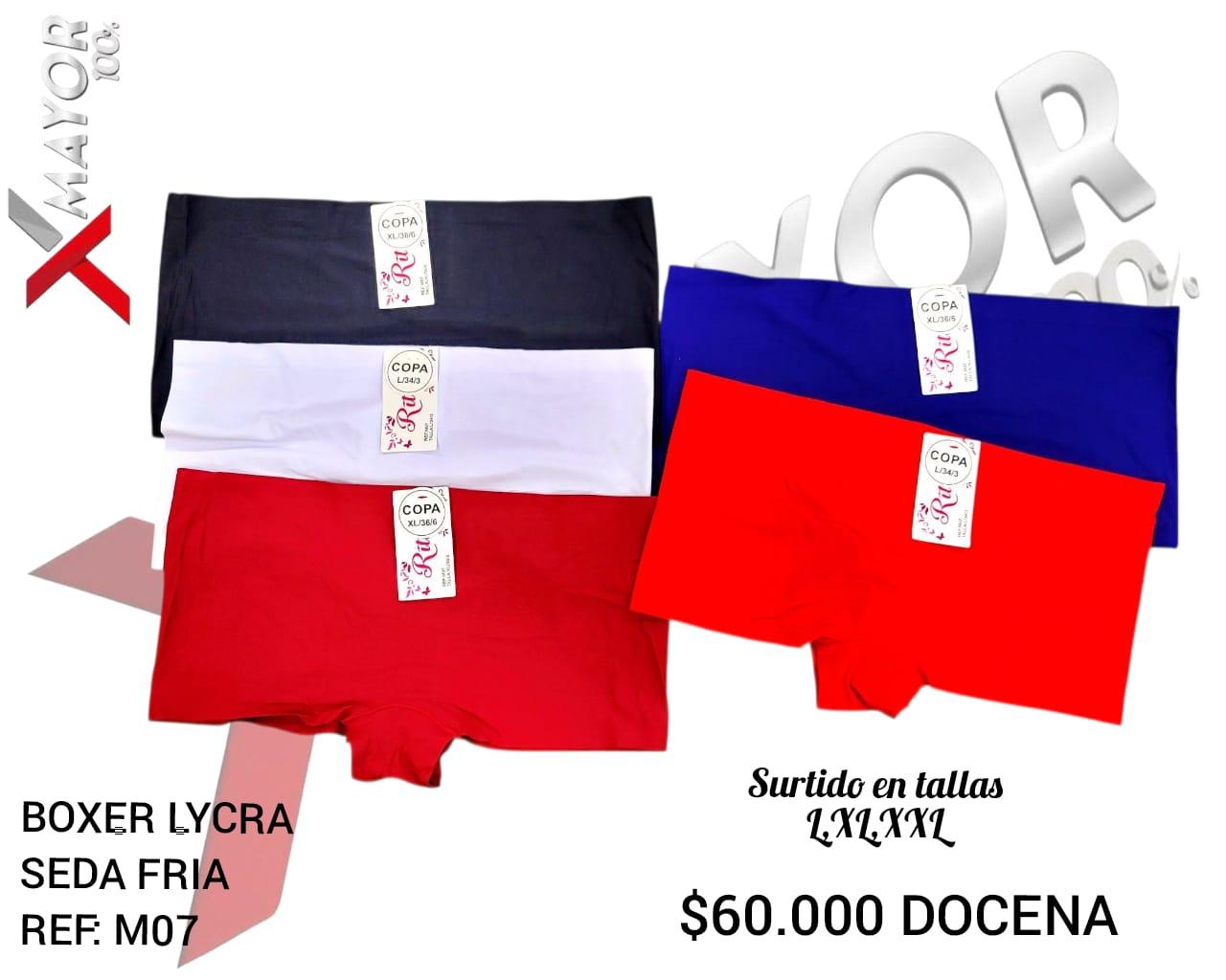 Boxer Lycra Seda Fria