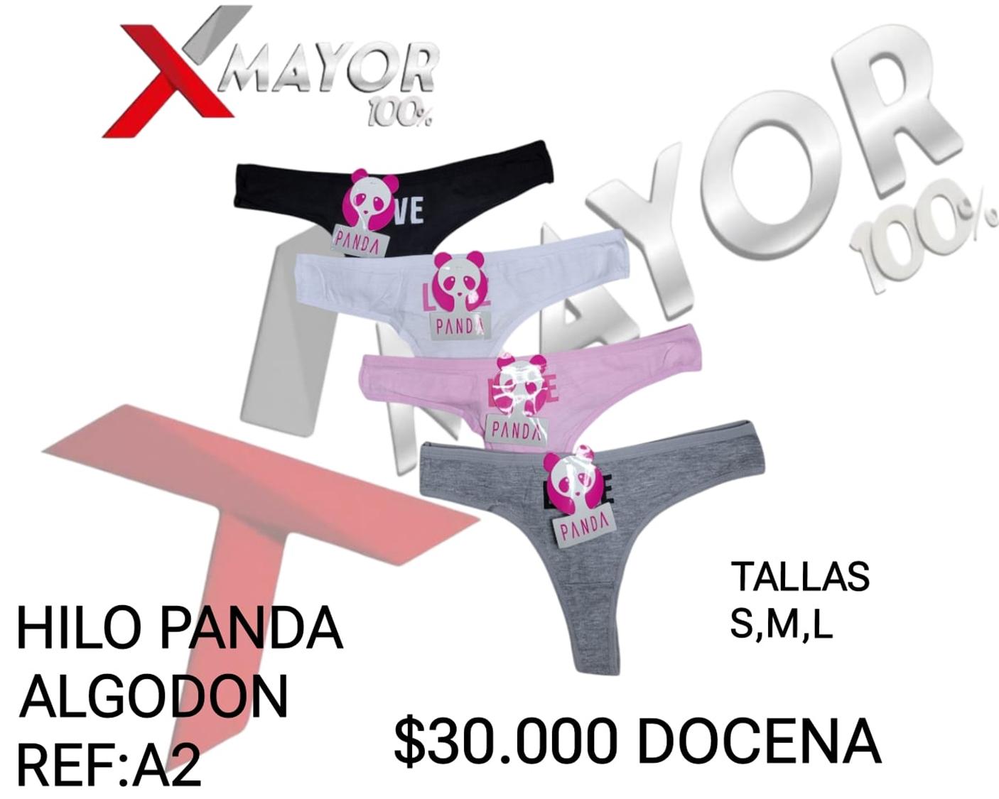 Tanga Hilo Algodon PANDA