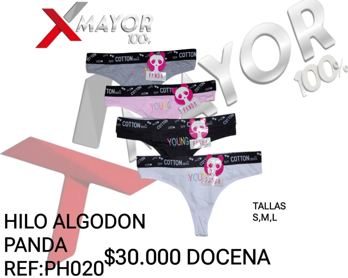 Tanga Hilo Algodon 3 PANDA