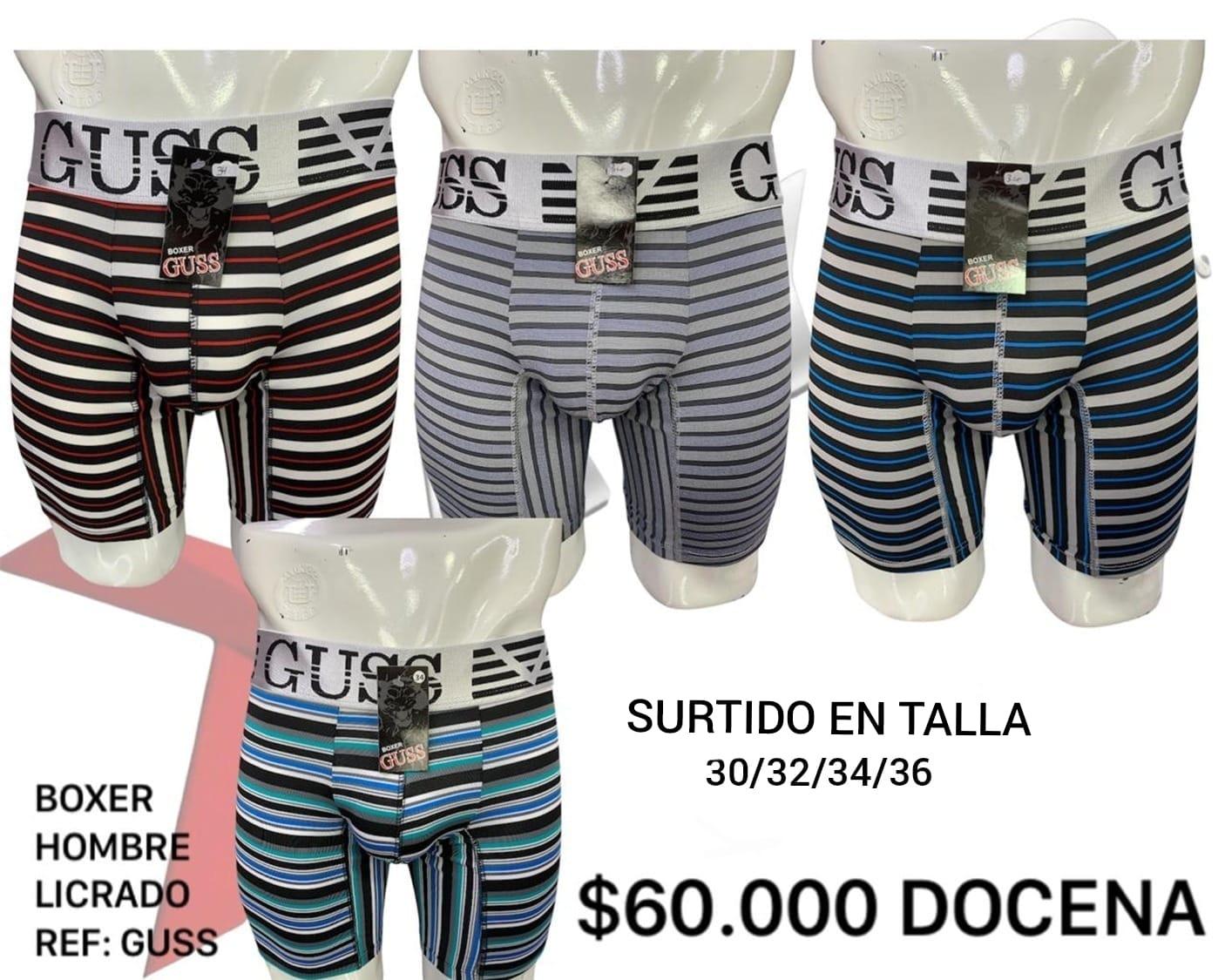 Boxer Licrado Surtido GUSS