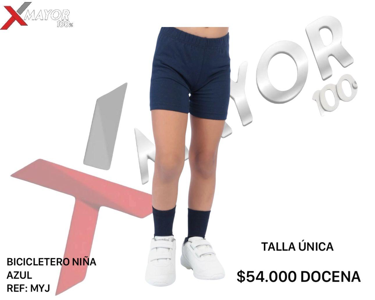 Bicicletero Niña Azul MYJ