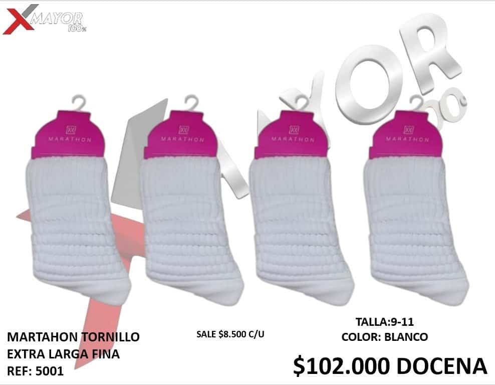 2. Zapatos de running Martahon Tornillo en color blanco, disponibles en talla 9-11, ideales para atletas.