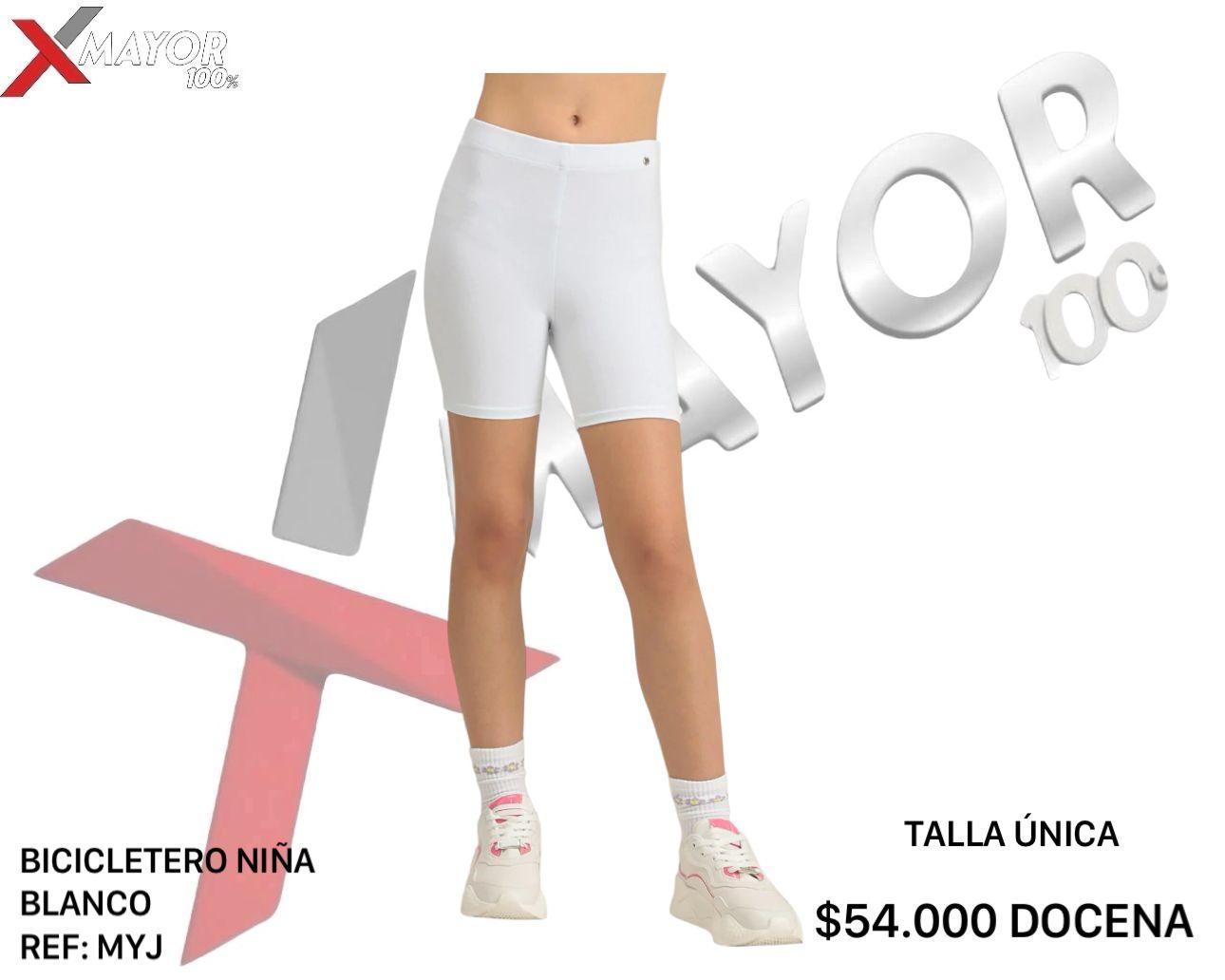 Bicicletero Niña Blanco MYJ