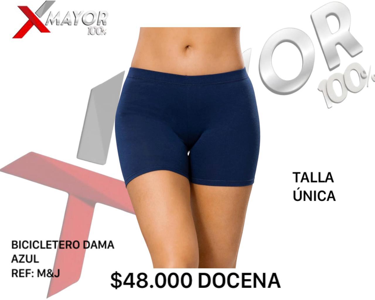 Bicicletero Dama Azul MYJ