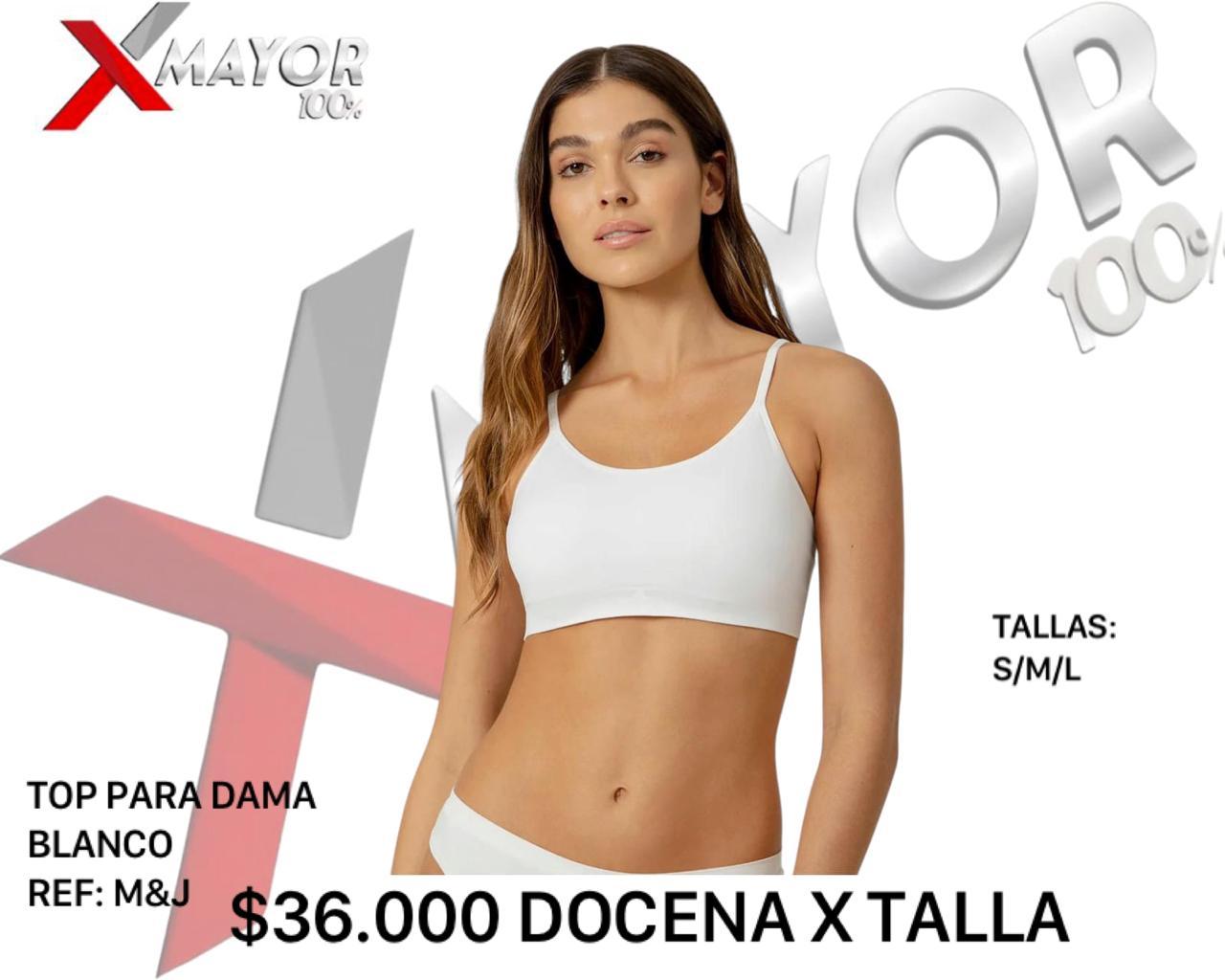 Top Dama Blanco MYJ