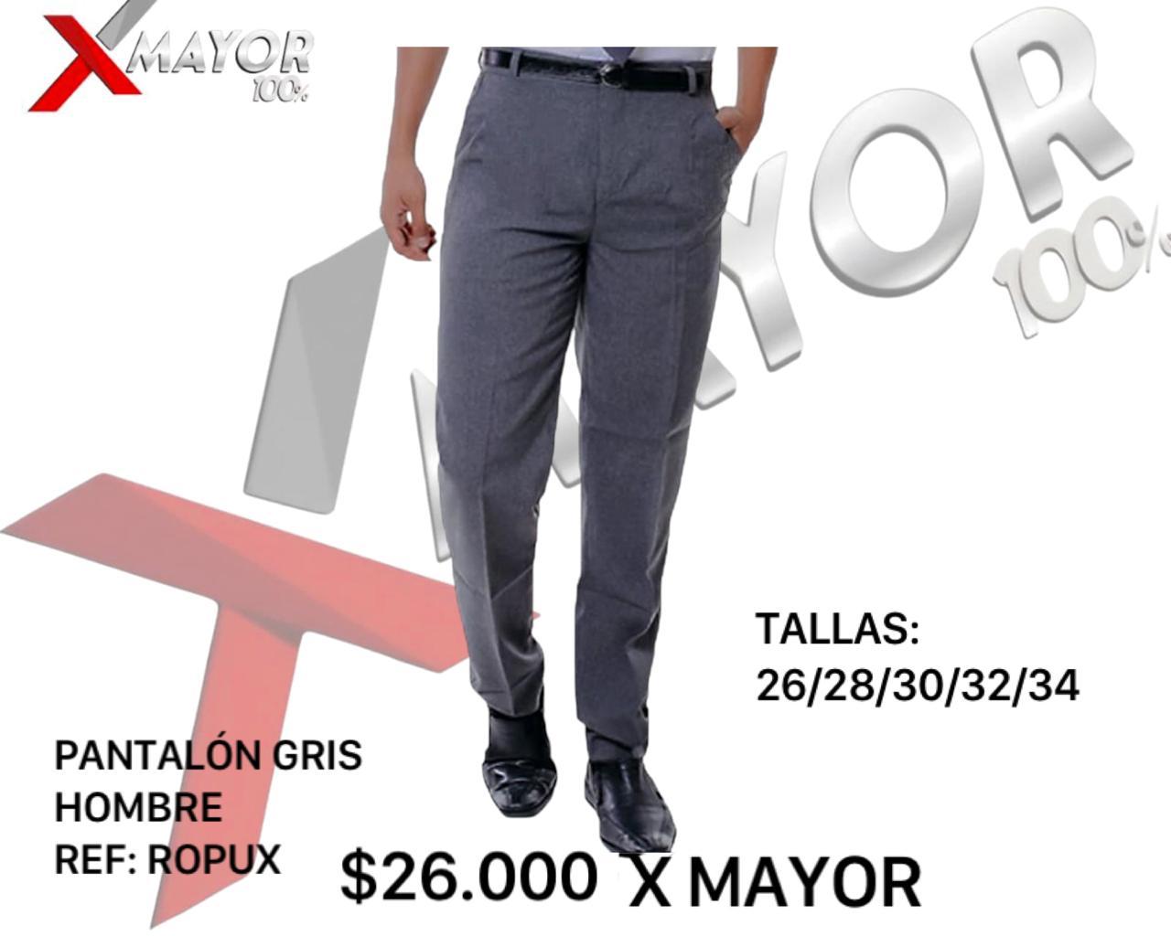 Pantalon Gris ROPUX