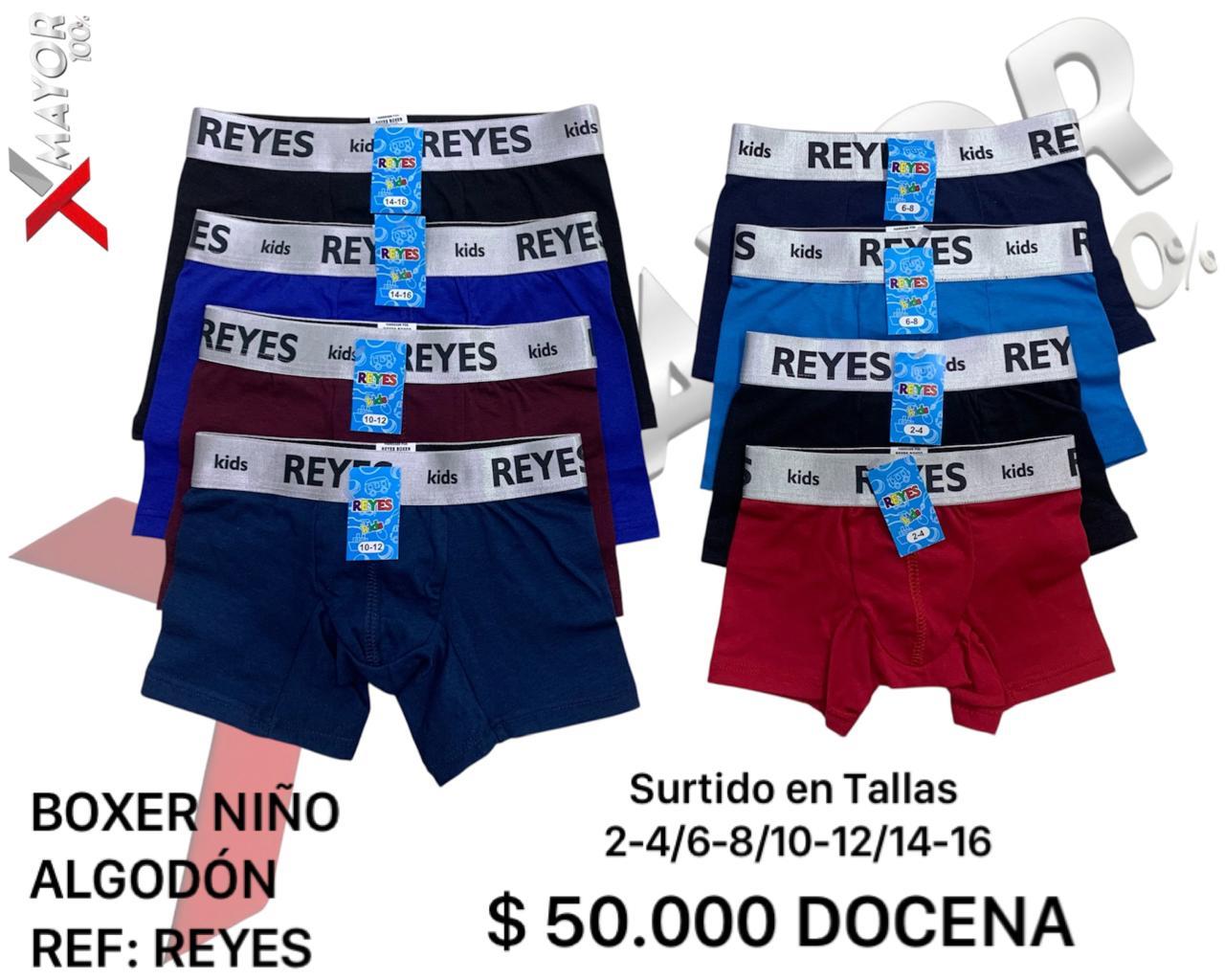 Boxer Algodon Surtido REYES