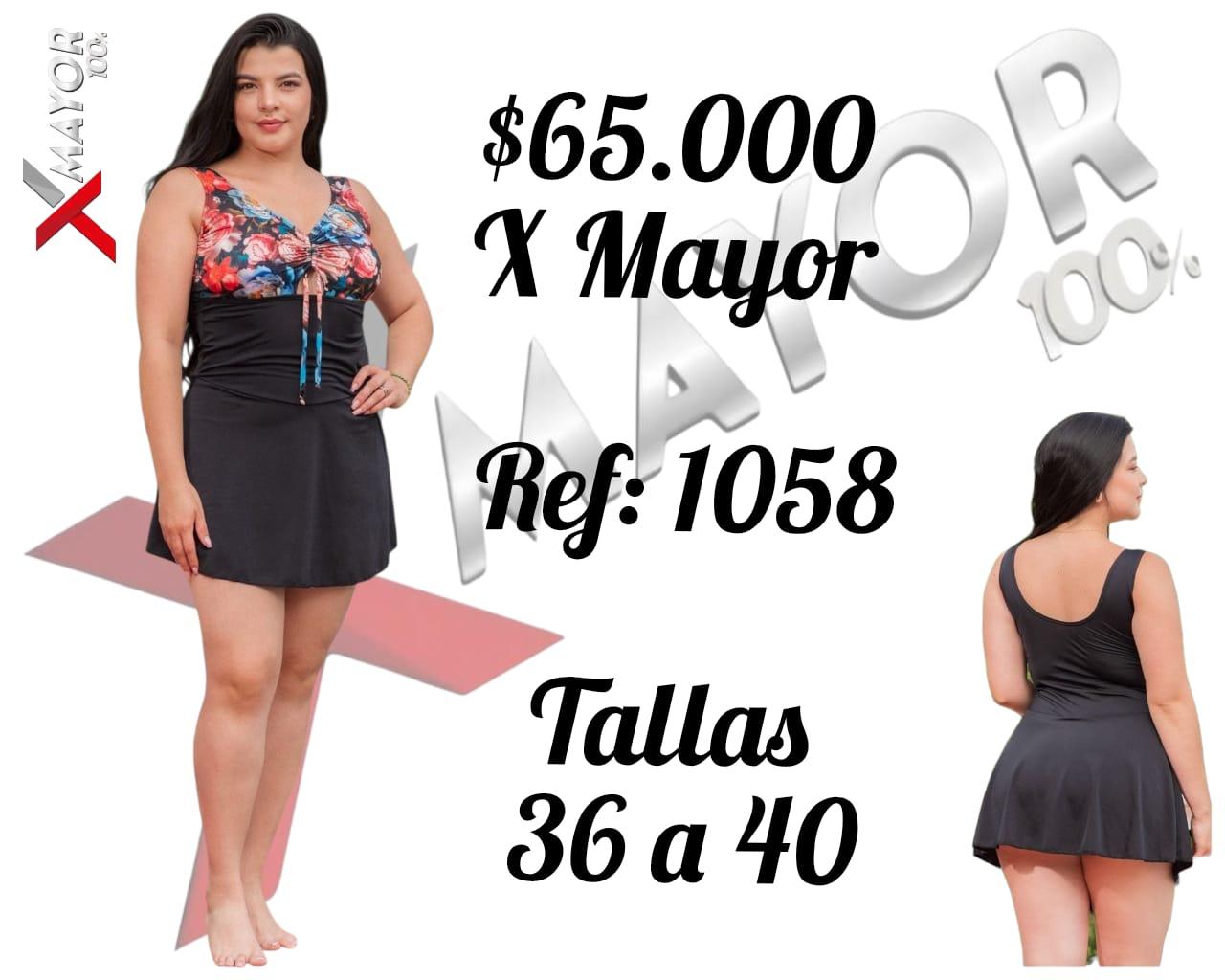 Vestido De Baño Ref 1058