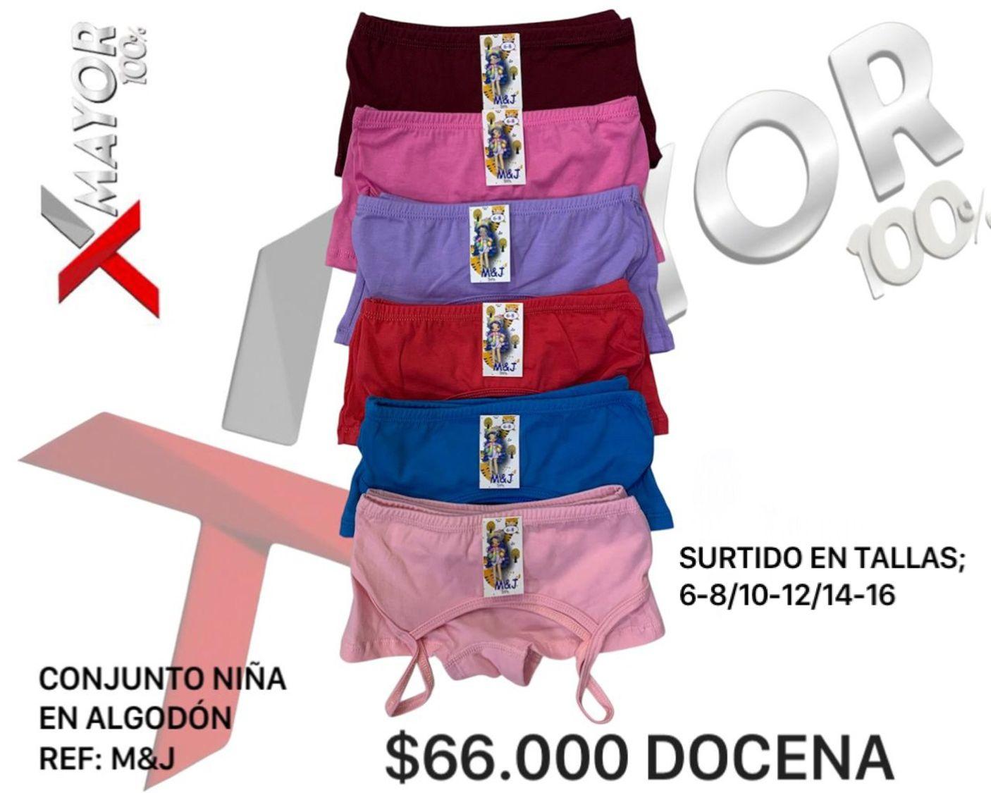 Conjunto Algodon Unicolor Surtido MYJ