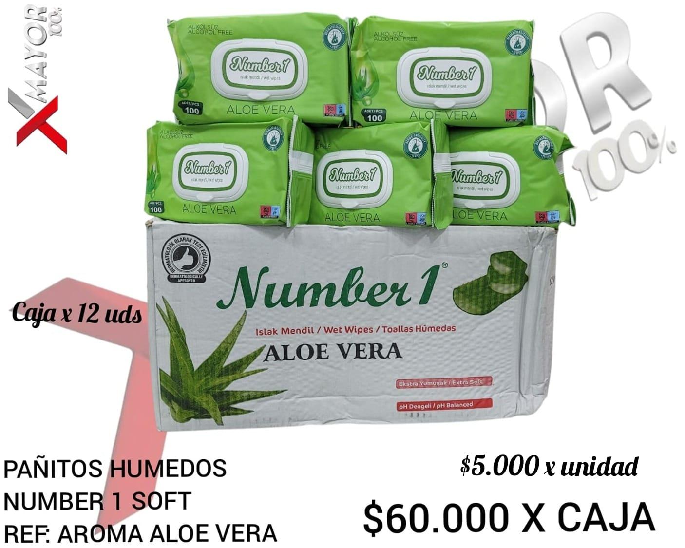 Pañitos Humedos Number 1 SOFT