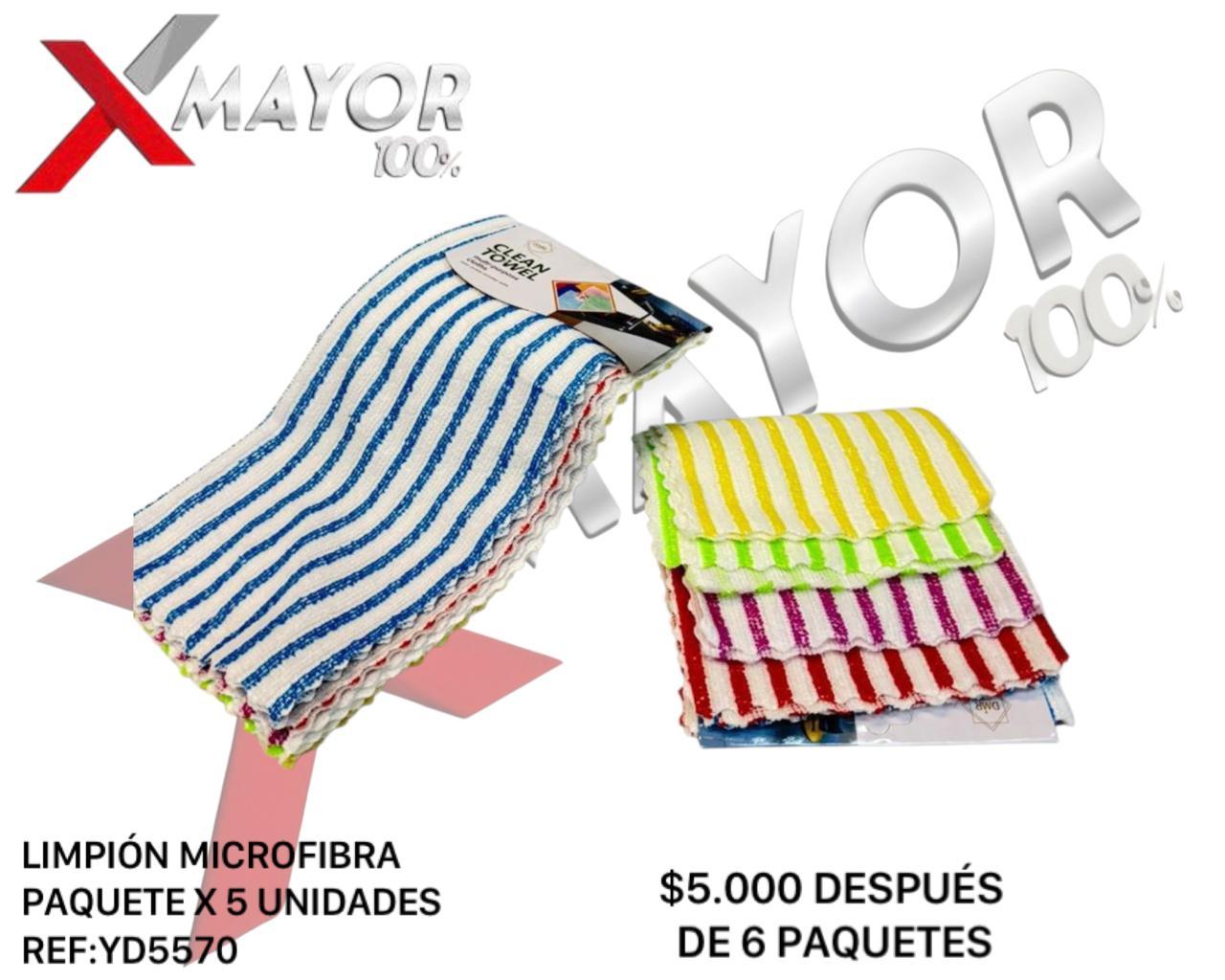 Limpion Micro Fibra Paquete X 5