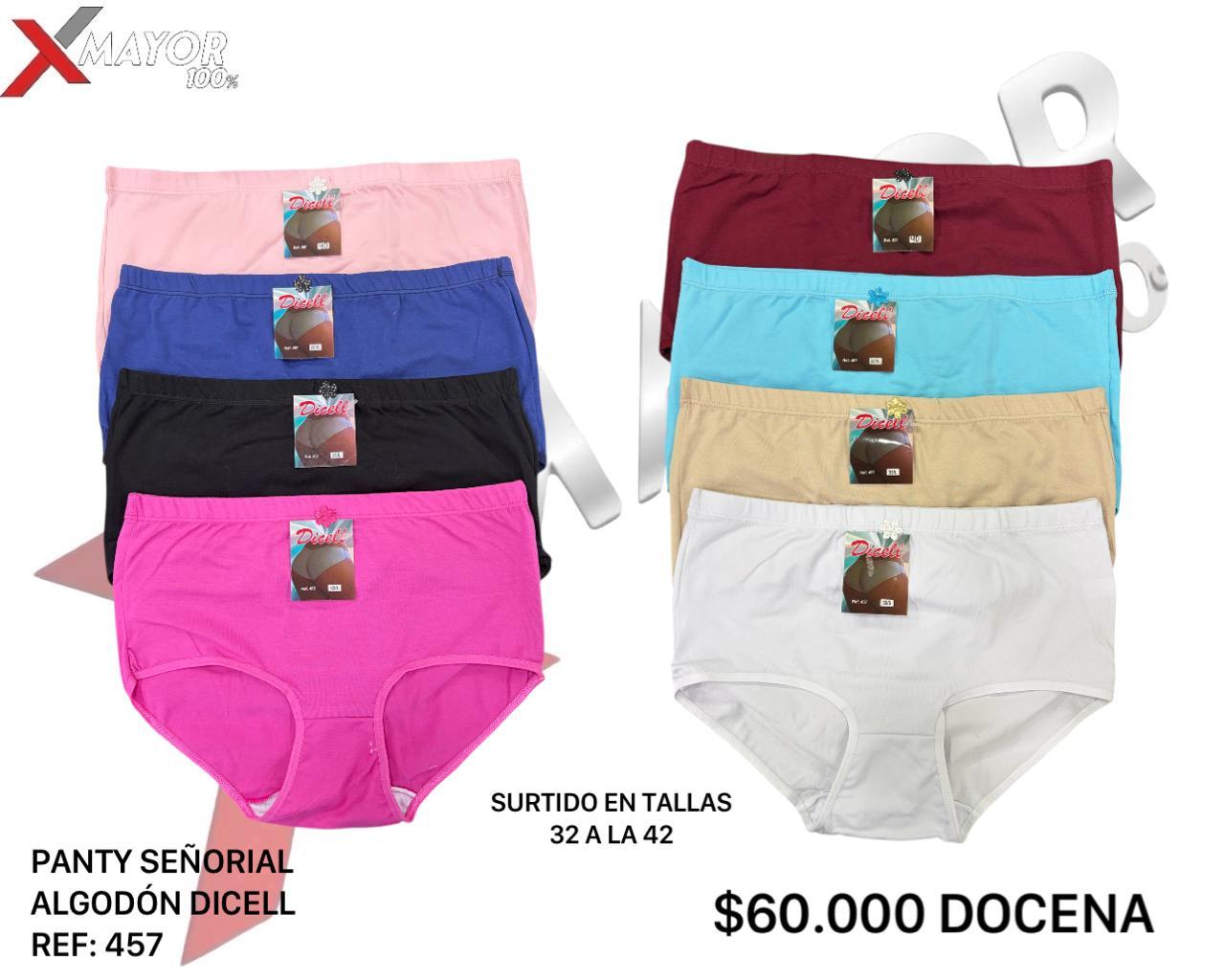 Panty Señorial Algodon DICELL