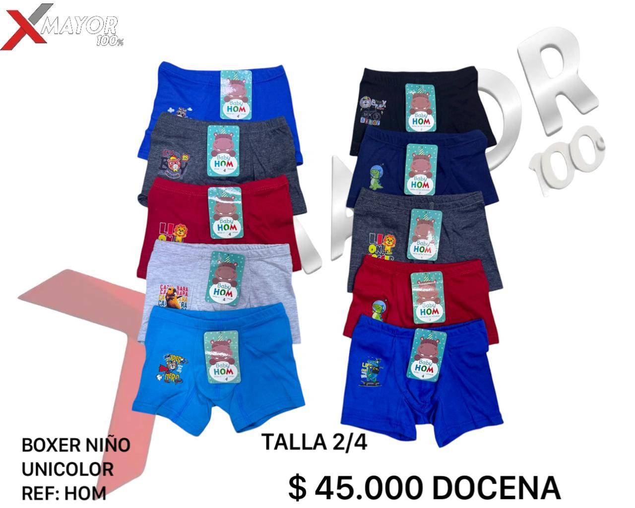 Boxer Unicolor HOM