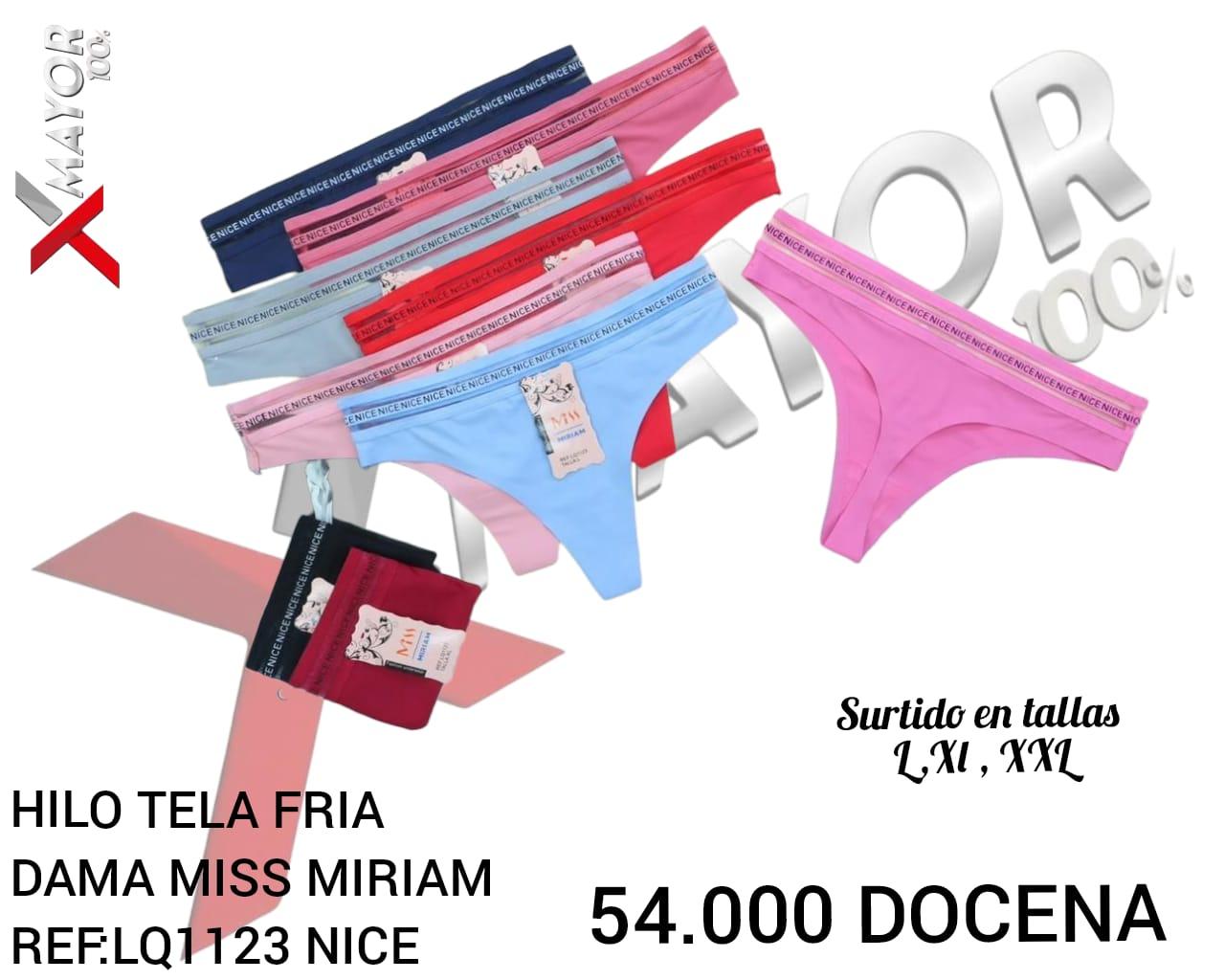 Hilo Seda Fria Tallas Grandes MISS