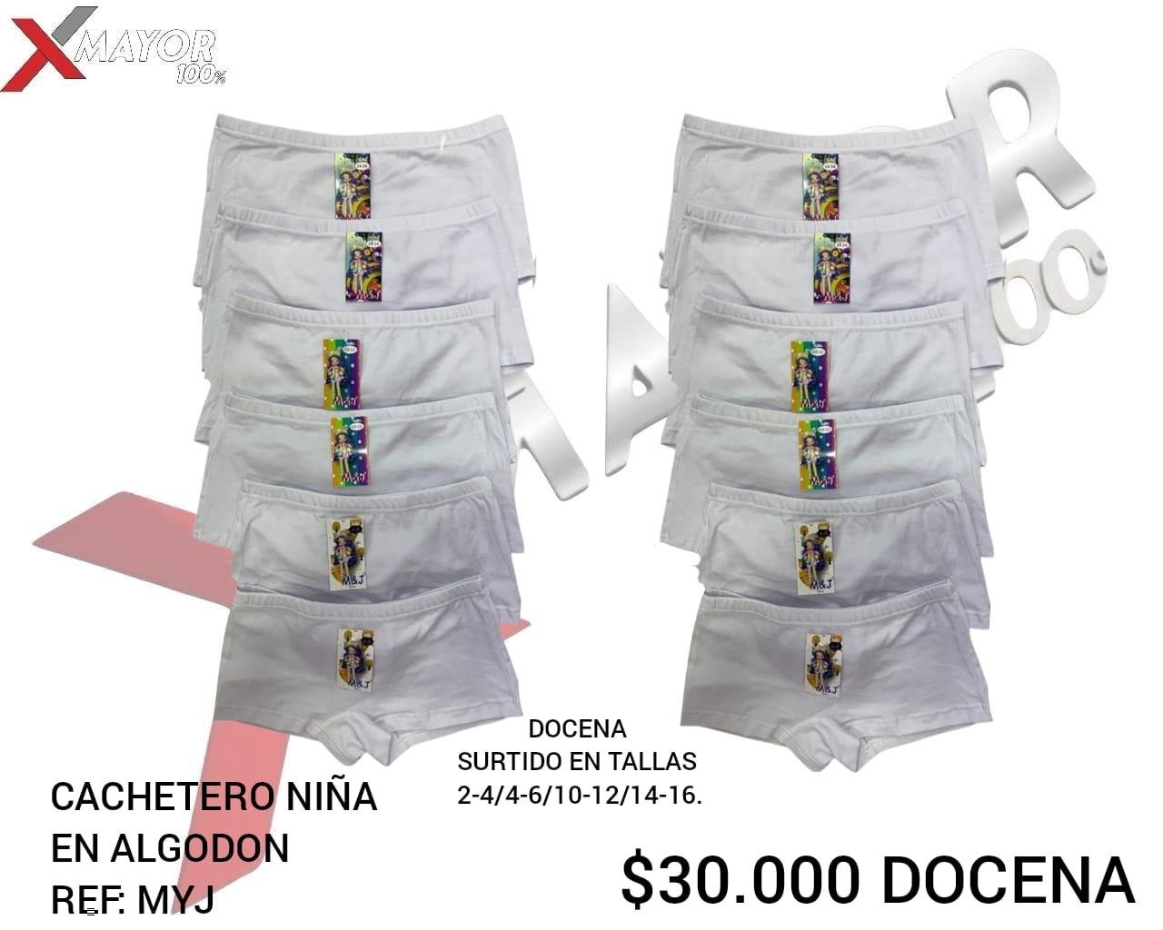 Cachetero Algodon Surtido MYJ