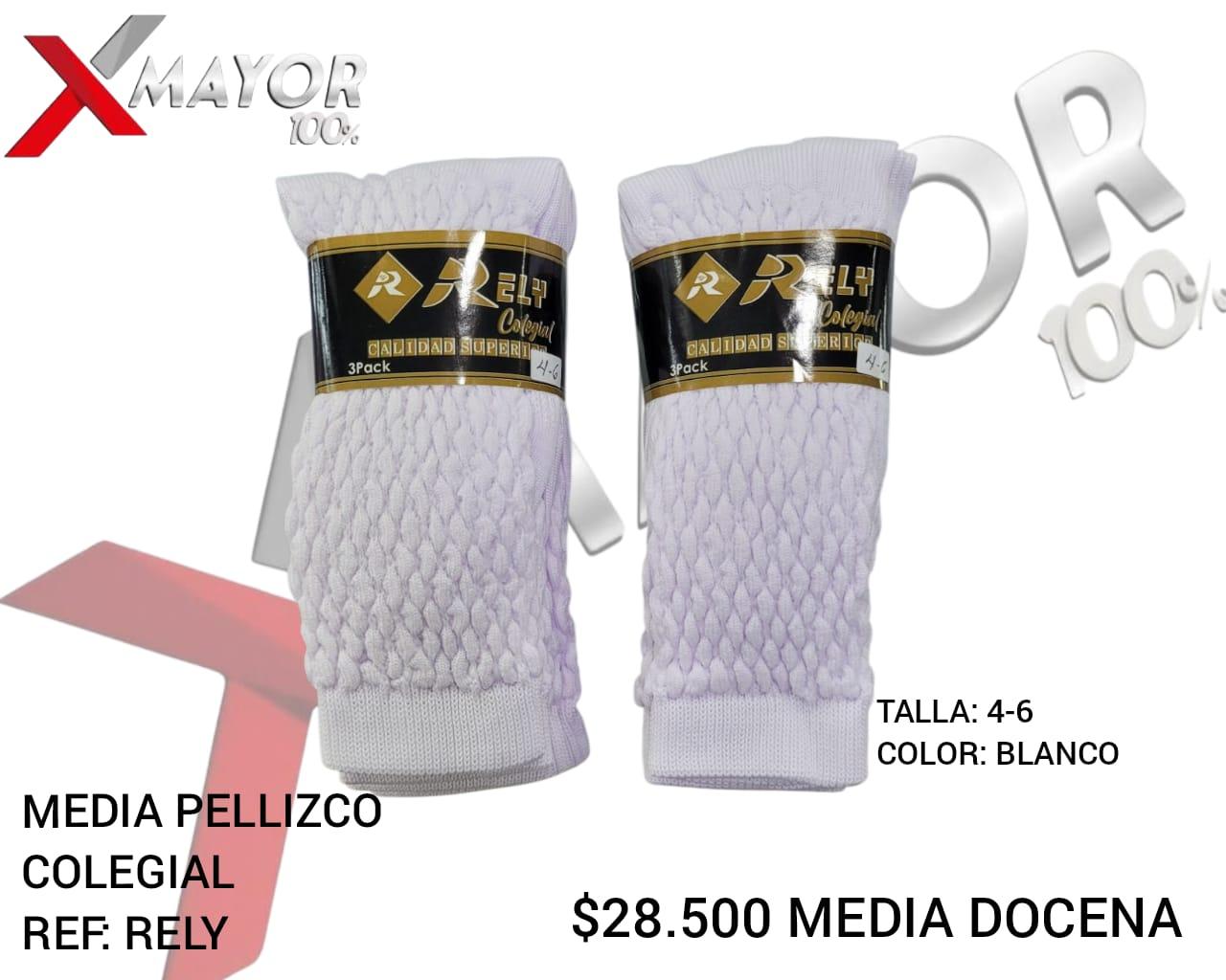 Media Pellizco Talla 4-6 RELY
