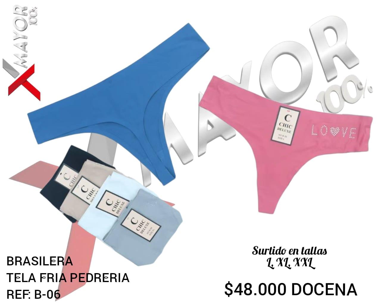 Brasilera Seda Fria Pedreria CHIC