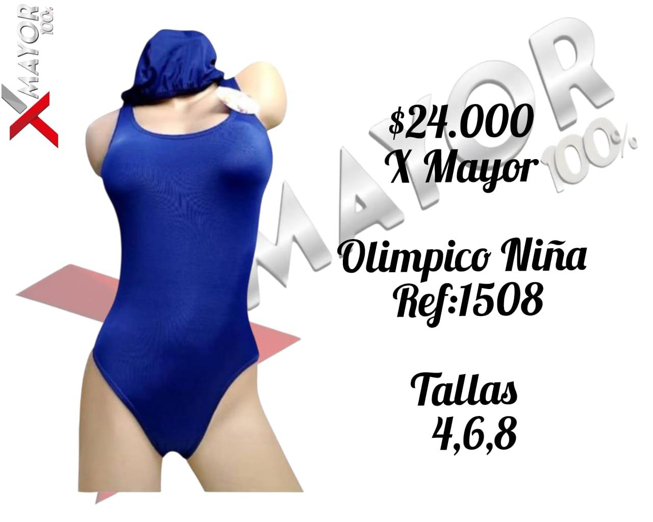 Vestido De Baño Olimpico Ref 1508