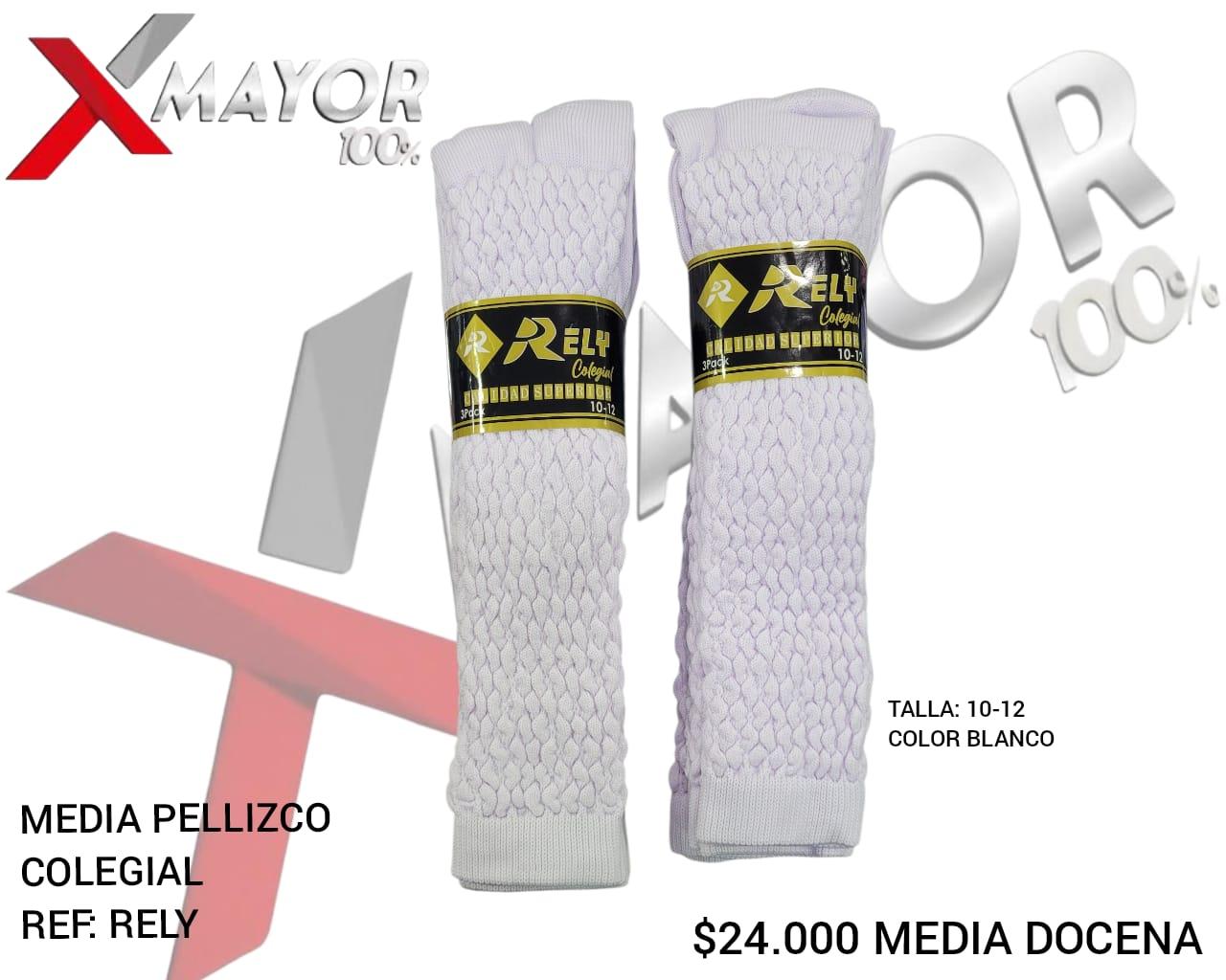 Media Pellizco Talla 10-12 RELY