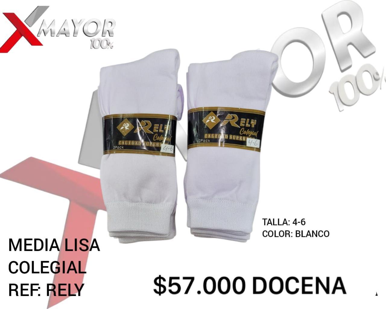 Media Lisa Blanca Talla 4-6 RELY
