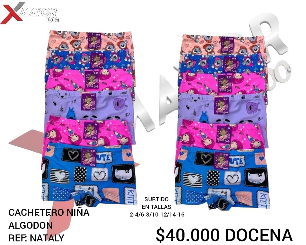 Cachetero Algodon NATALY