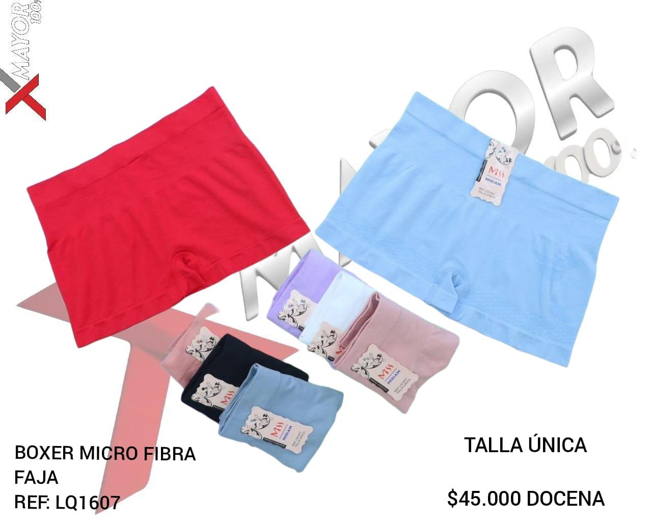 Boxer Faja Micro Fibra Talla Unica MISS