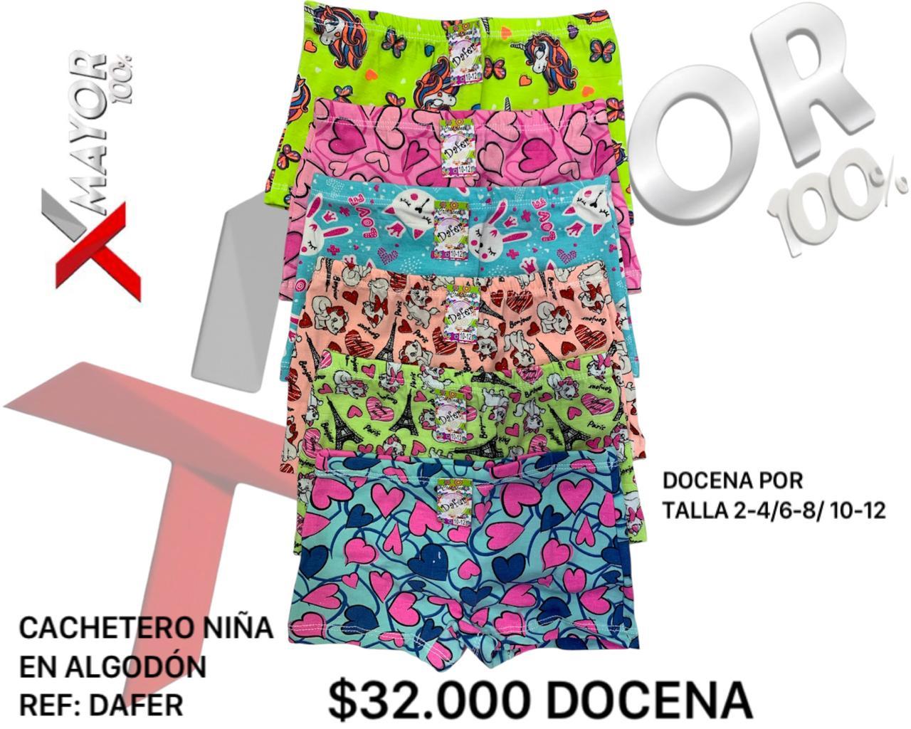 Cachetero Algodon DAFER