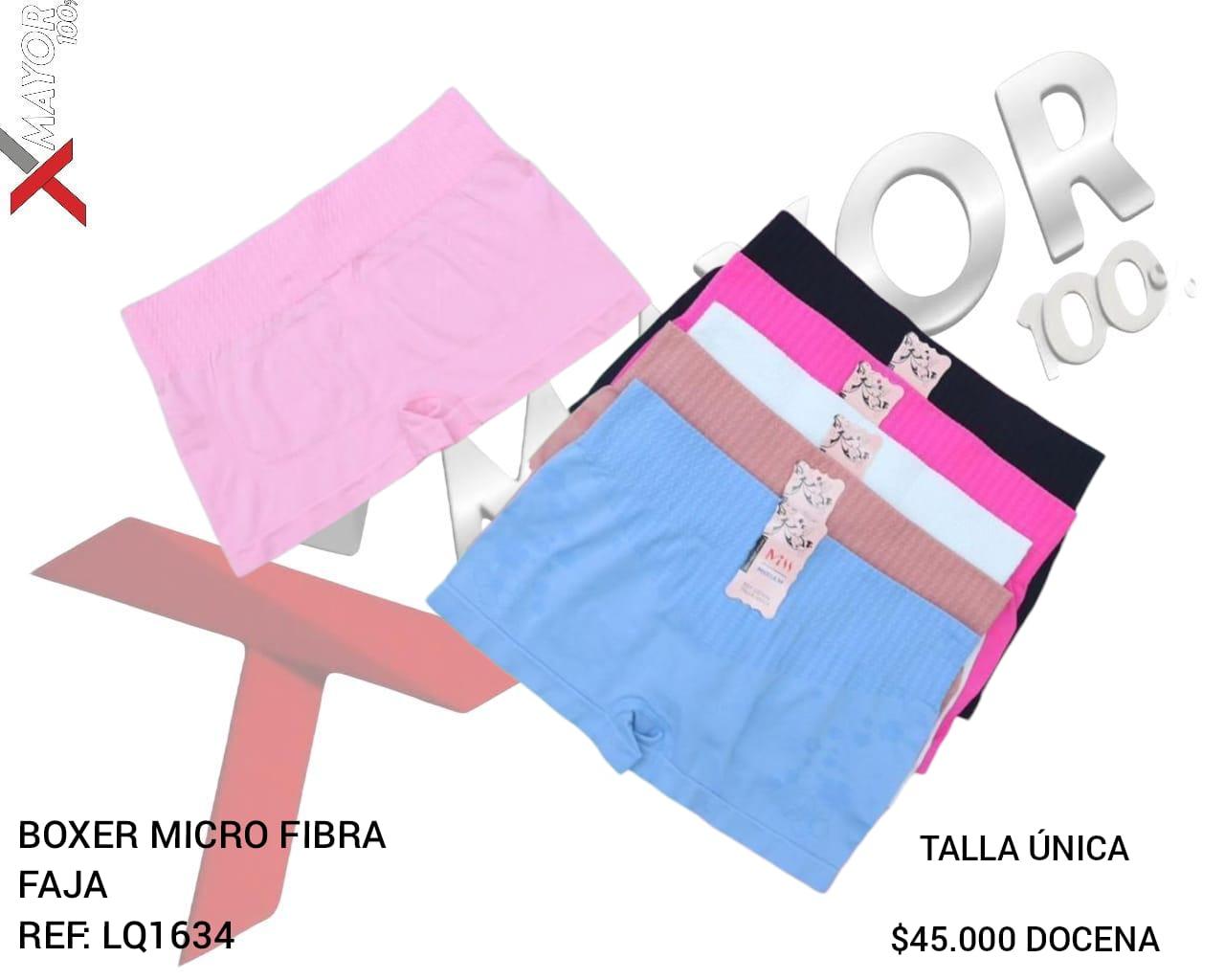 Boxer Faja Micro Fibra Talla Unica MISS