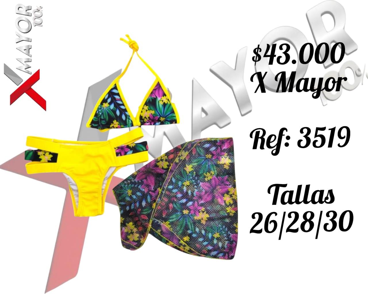 Vestido De Baño Ref 3519