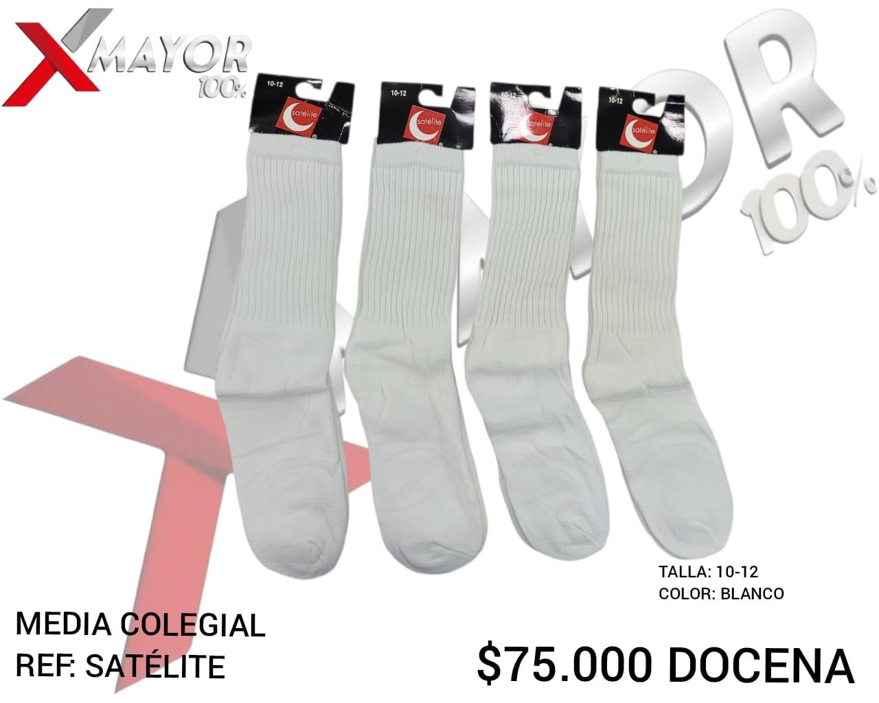 Media Colegial Talla 10-12 SATELITE