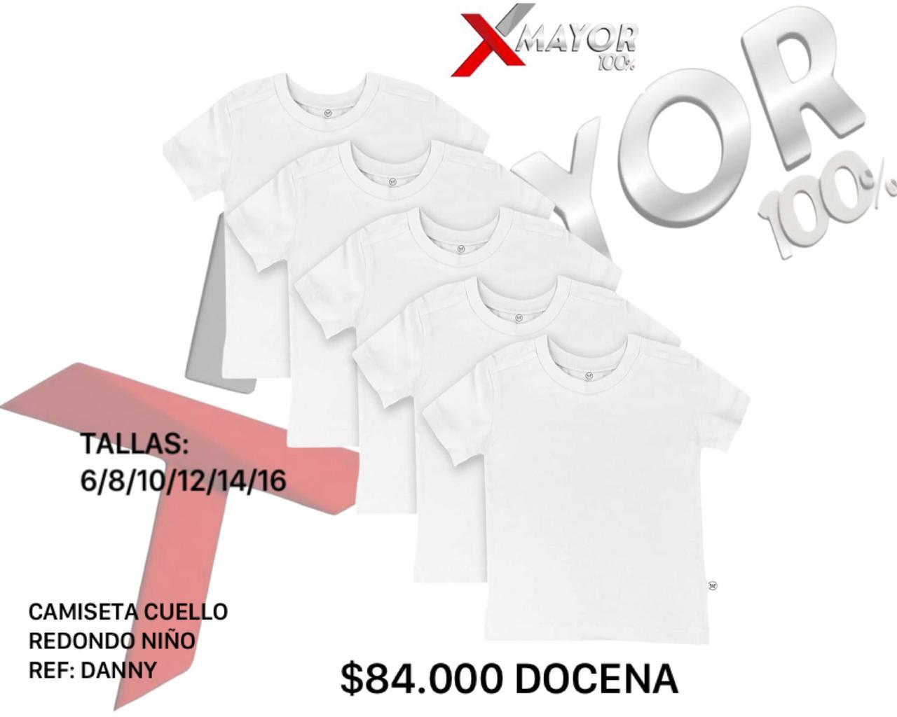 Camiseta Cuello Redondo DANNY